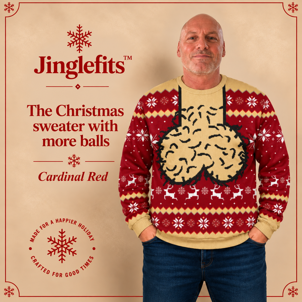 Jinglefits Christmas Sweater